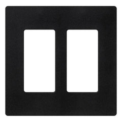 LUTRON Lutron SC-2-MN Claro Wallplate Two-Gang 1-Pack