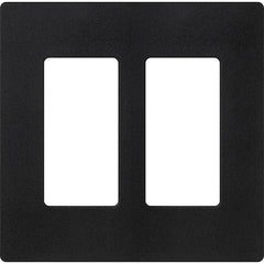 LUTRON Lutron SC-2-MN Claro Wallplate Two-Gang 1-Pack
