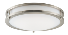 MAXIM LIGHTING Maxim Lighting 55543WTSN Linear 14 inch LED Flush Mount 20 Watt