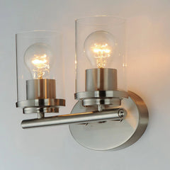 MAXIM LIGHTING Maxim Lighting 10212CLSN Corona 2-Light Bath Vanity 120V 12 Inch