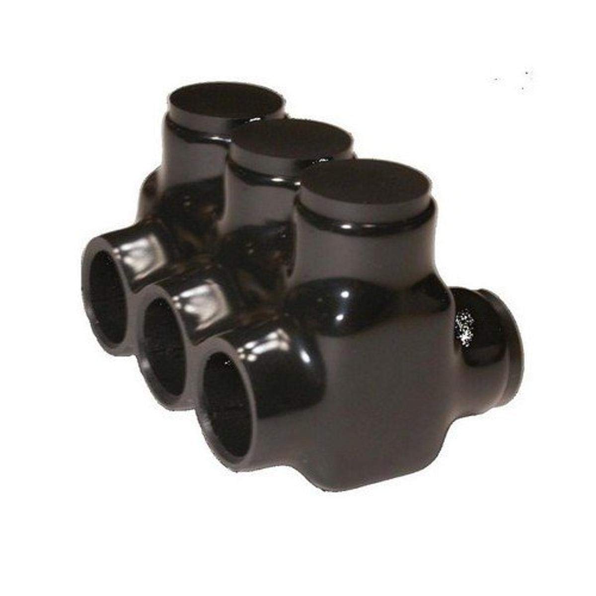 MORRIS PRODUCTS Morris Products 97693 Insulated Multi-Cable Connector Dual Entry 3 Ports 500-4 Wire Range 1-Pack
