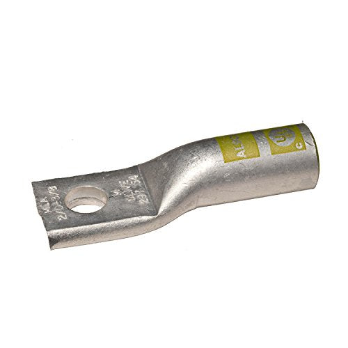 MORRIS PRODUCTS Morris Products 93070 Aluminum Long Barrel 1 Hole Compression Lugs 300 MCM - 1/2 inches Stud