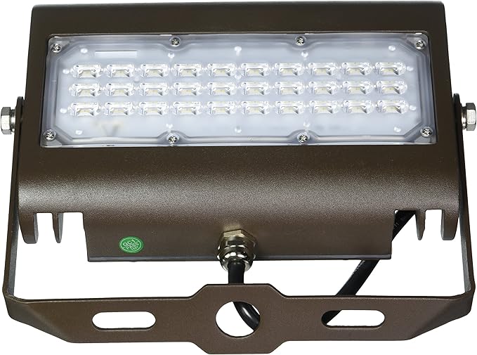 MORRIS PRODUCTS Morris Products 71533 flat panel led small flood light 50 watts bracket mount