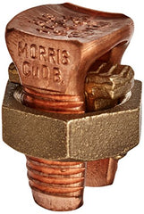 MORRIS PRODUCTS Morris 90318 bolt connector for copper conductors number-4 wire range