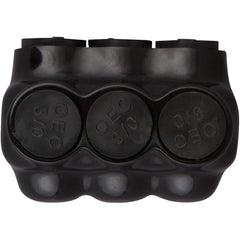 MORRIS PRODUCTS Morris Products 97525 insulated multi-cable connector 600 volt 3 wire ports 1/0-14 wire range 3/16 allen hex 1-pack