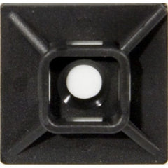 MORRIS PRODUCTS Morris Products 20357 Self-Adhesive Tie Mounts 1.1 x 1.1 in Pack of 100