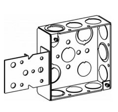 ORBIT INDUSTRIES Orbit 4SB-MKO-B 4S box welded with MKO & B bracket 1-1/2 inch deep 4 inch square