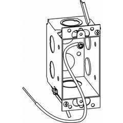 ORBIT INDUSTRIES Orbit Industries SGM-1 1-gang gangable old work switch box 2-3/4 inches deep