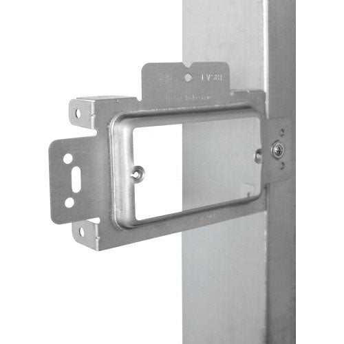 ORBIT INDUSTRIES Orbit Industries LVSB1 Galvanized Sheet Steel 1-Gang Low Voltage Stud Mounting Bracket