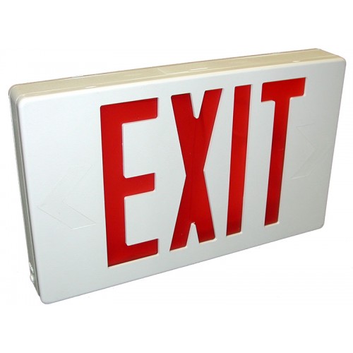 ORBIT INDUSTRIES Orbit Industries ESBLM-W-R Micro LED Exit Sign Battery Backup