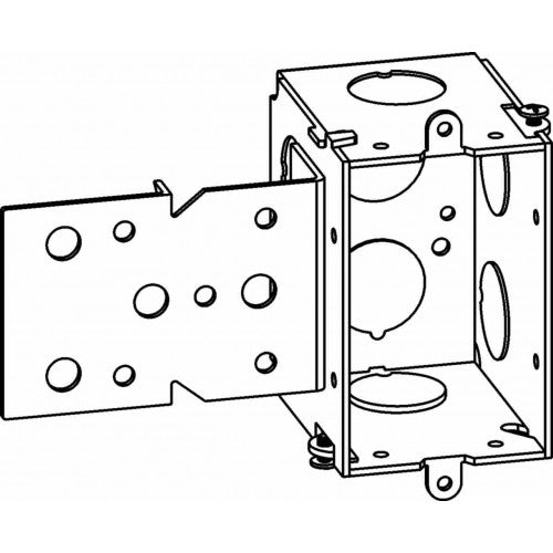 ORBIT INDUSTRIES Orbit GB-1-B 1-gang gang switch box 2-1/2 inch deep with B bracket