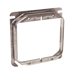 ORBIT INDUSTRIES Orbit 42058 raised 5/8 inch 4 inch square 2-gang ring