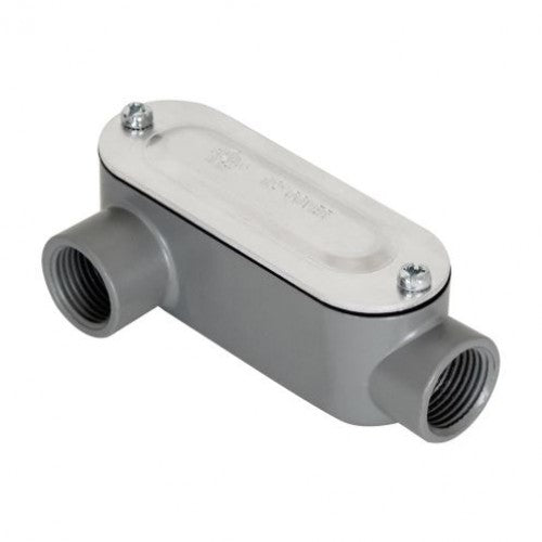 ORBIT INDUSTRIES Orbit Industries LR-125AS Type LR Aluminum Threaded Conduit Body 1-1/4 inches