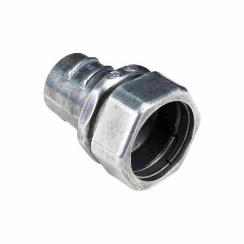 ORBIT INDUSTRIES Orbit Industries OF1611 EMT to Flex Compression Coupling 1/2 Inch