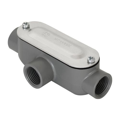 ORBIT INDUSTRIES Orbit Industries T-100AS Threaded Conduit Body 'T' Series 1 inch