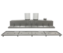 PENTAIR Pentair 289102 AVSC Dual Pebble Top Channel Drain