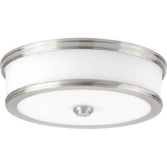 PROGRESS LIGHTING Progress Lighting P350086-009-30 Bezel 1-Light LED Flush Mount Ceiling Fixture 25W 13 in.