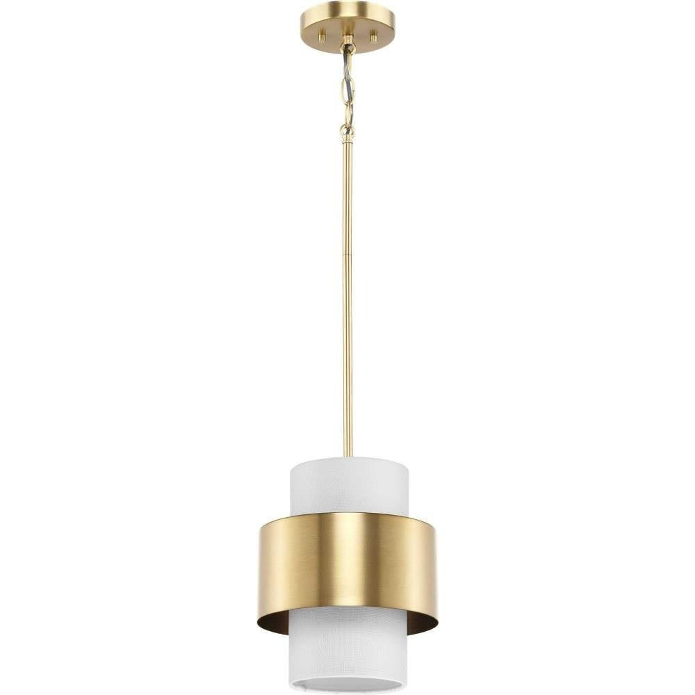 PROGRESS LIGHTING Progress Lighting P500398-009 Silva 1 Light Small Pendant 60 Watt 9.5 Inch