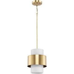 PROGRESS LIGHTING Progress Lighting P500398-009 Silva 1 Light Small Pendant 60 Watt 9.5 Inch