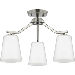 PROGRESS LIGHTING Progress Lighting P400342-009 Vertex Convertible Chandelier Ceiling Light 3 x 60W 18 inch