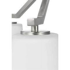 PROGRESS LIGHTING Progress Lighting P400342-009 Vertex Convertible Chandelier Ceiling Light 3 x 60W 18 inch