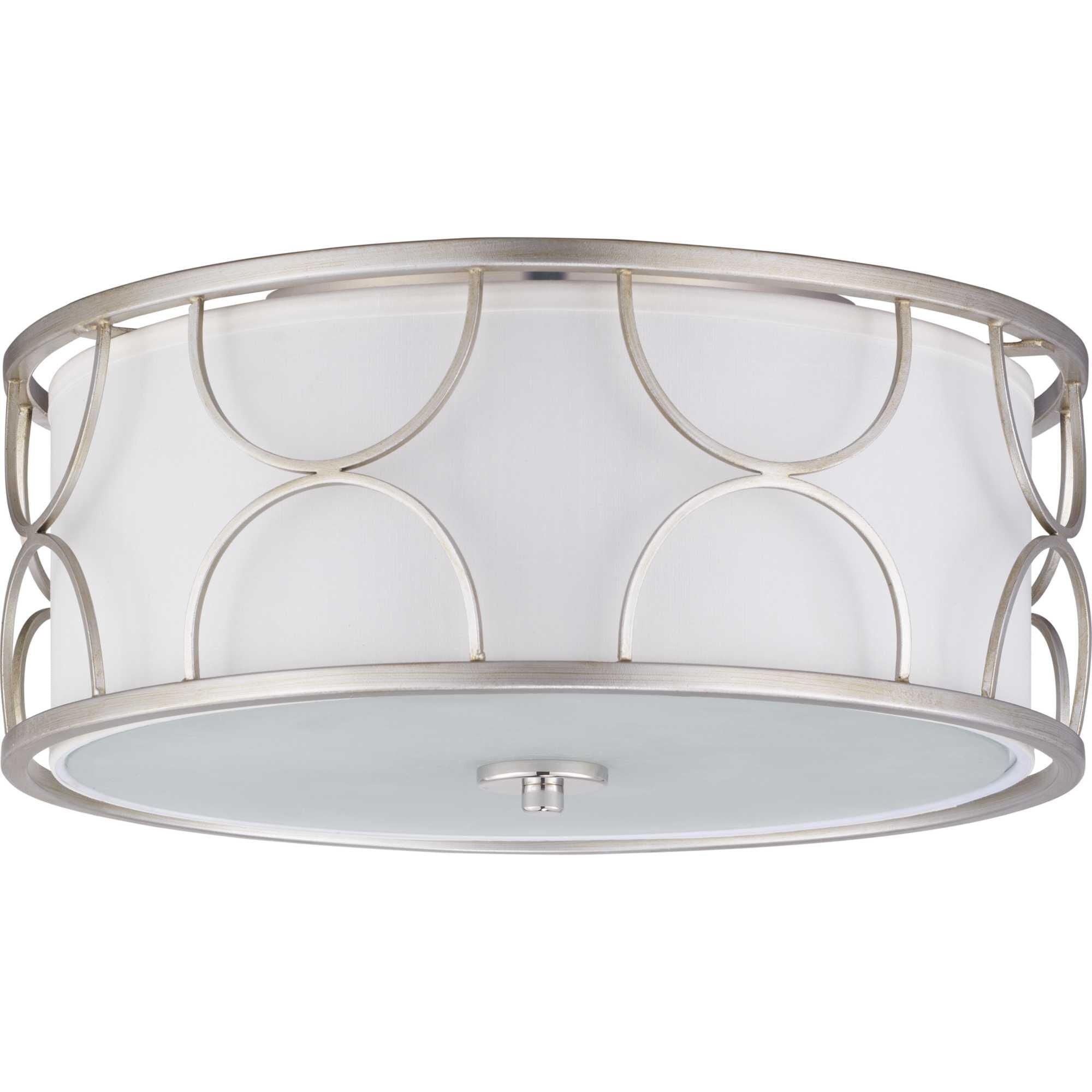 PROGRESS LIGHTING Progress Lighting P350132-134 Landree Collection Three-light Flush Mount 180W 16 Inch