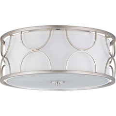 PROGRESS LIGHTING Progress Lighting P350132-134 Landree Collection Three-light Flush Mount 180W 16 Inch