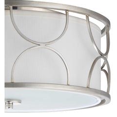 PROGRESS LIGHTING Progress Lighting P350132-134 Landree Collection Three-light Flush Mount 180W 16 Inch