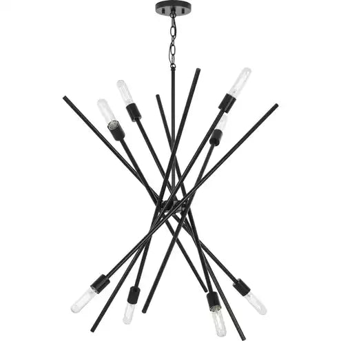 PROGRESS LIGHTING Progress Lighting P400109-31M Astra 8 Light 42.38 inch Chandelier 60W