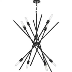 PROGRESS LIGHTING Progress Lighting P400109-31M Astra 8 Light 42.38 inch Chandelier 60W