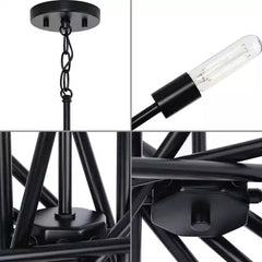 PROGRESS LIGHTING Progress Lighting P400109-31M Astra 8 Light 42.38 inch Chandelier 60W