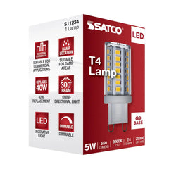 SATCO-NUVO Satco-Nuvo S11234 JCD LED 5 watt T4