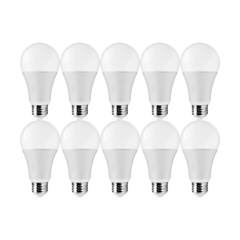 SATCO-NUVO Satco S11419 14 watt A19 LED 220 degree beam angle 10-pack 100 watt replacement