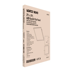 SATCO-NUVO Satco-Nuvo 65/571R1 LED backlit flat panel 2 ft. x 2 ft. wattage and CCT selectable