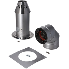 RHEEM Rheem RTG20281-1 Horizontal Vent-Cone Termination Kit (2 in. x 4 in. Wall)