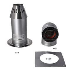 RHEEM Rheem RTG20281-1 Horizontal Vent-Cone Termination Kit (2 in. x 4 in. Wall)