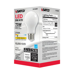 SATCO-NUVO Satco-Nuvo S12426 11 watt A19 led filament