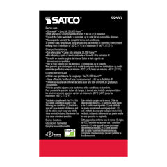 SATCO-NUVO Satco-Nuvo S9630 br led r20 reflector 6.5w 107 degree beam spread