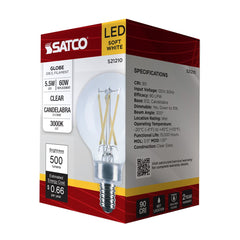 SATCO-NUVO Satco-Nuvo S21210 5.5 watt G16.5 LED filament