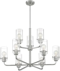 SATCO-NUVO Satco-Nuvo 60/7179 Sommerset 9 Light Chandelier 60W