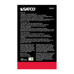 SATCO-NUVO Satco-Nuvo S9631 LED R20 reflector 6.5W 107 degree beam spread