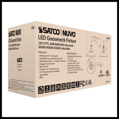SATCO-NUVO Satco-Nuvo 65/661 LED gooseneck 30W/40W/50W 100 degree