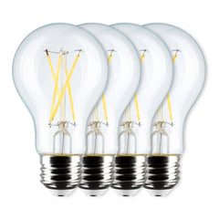SATCO-NUVO Satco-Nuvo S12463 A19 LED 8 watt 4-pack 60W incandescent equivalent