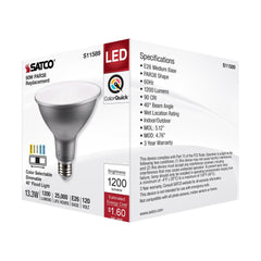 SATCO-NUVO Satco-Nuvo s11589 led cct selectable par38 lamp 13.3w 40 degree