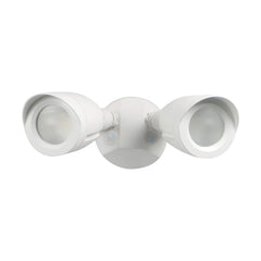 SATCO-NUVO Satco-Nuvo 65/716 dual head hardwired socket non-dimmable LED security light 20W fixture adjustable angle 0 to 90 degrees