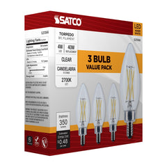 SATCO-NUVO Satco-Nuvo S21366 Bulb 4 W B11 Shape