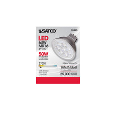 SATCO-NUVO Satco-Nuvo S9495 MR16 LED 6.5W 40 Degree Beam Spread