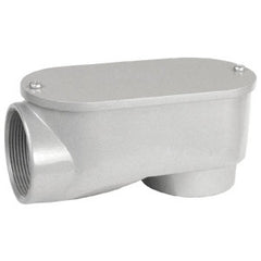 SOUTHWIRE Southwire LB150 1-1/2 in. powder coated die cast aluminum LB style conduit body