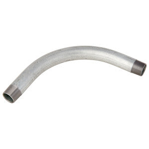 SOUTHWIRE Southwire ELR10090 1 inch 90 deg rigid conduit elbow galvanized steel UL listed min. radius 5-3/4 inch