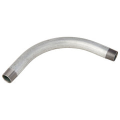 SOUTHWIRE Southwire ELR10090 1 inch 90 deg rigid conduit elbow galvanized steel UL listed min. radius 5-3/4 inch